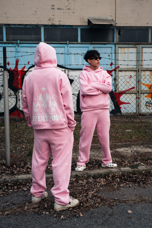 Bby Pink Angel Tracksuit szett (nadrág + felső)