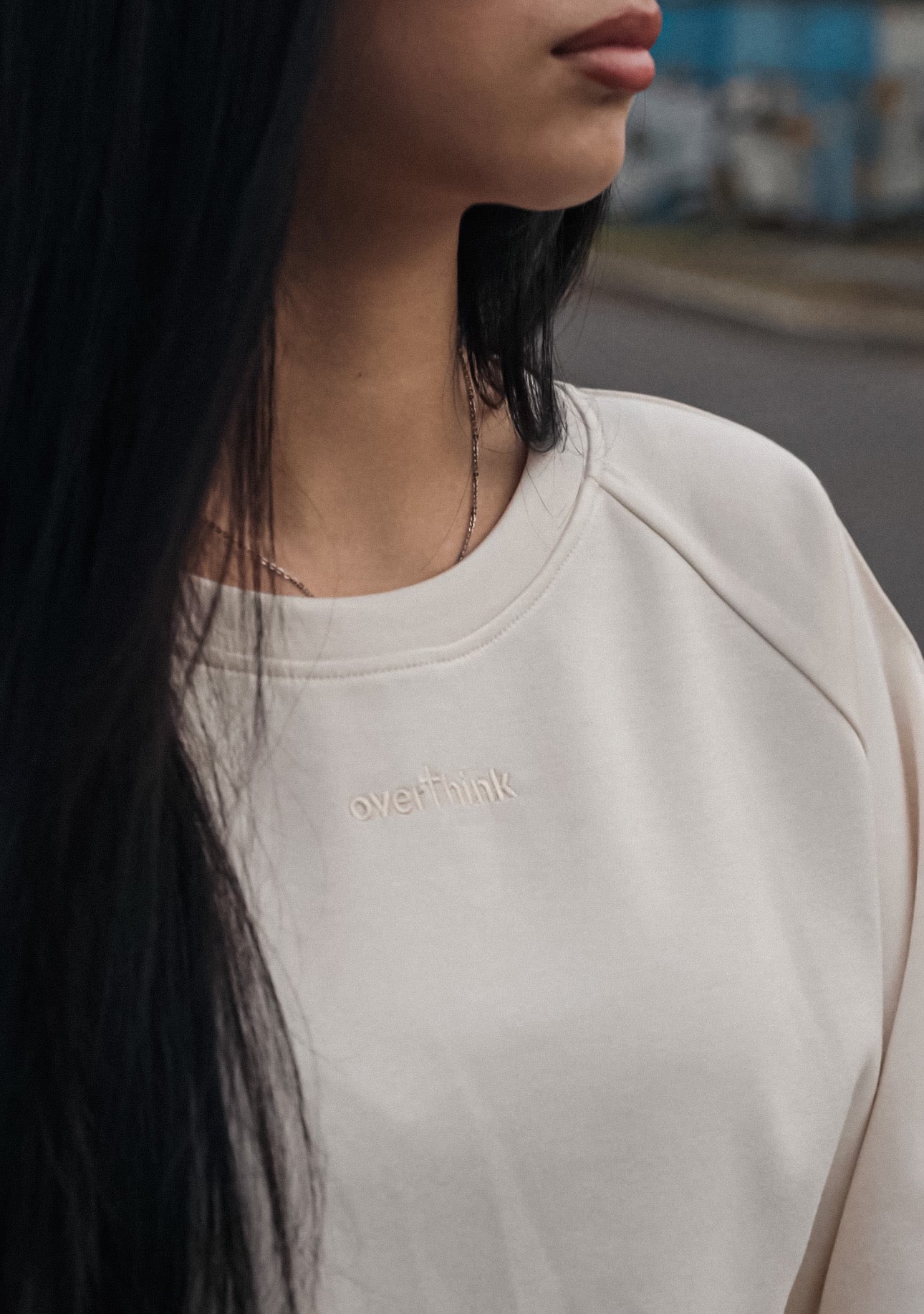 Cream Cozy Vibe szett (nadrág + felső)