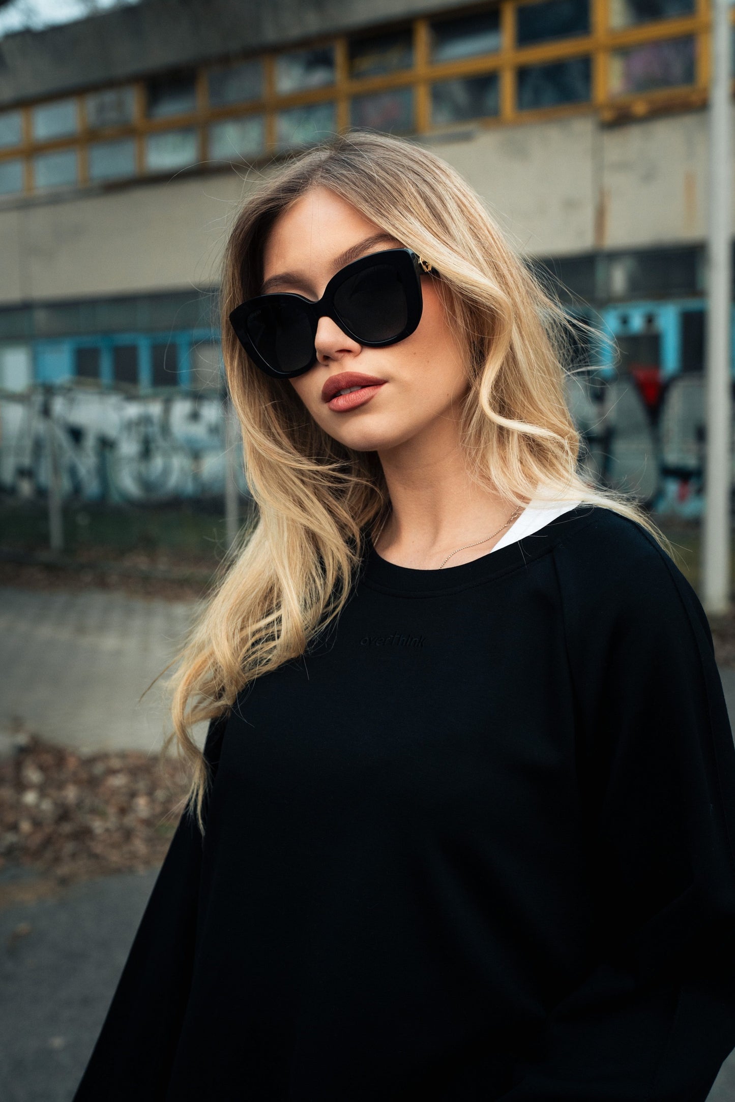 Black Cozy Vibe szett (nadrág + felső)